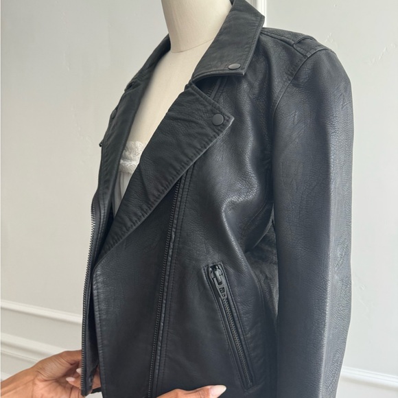 BLANKNYC Anthropologie Black Leather Jacket - Picture 3 of 4